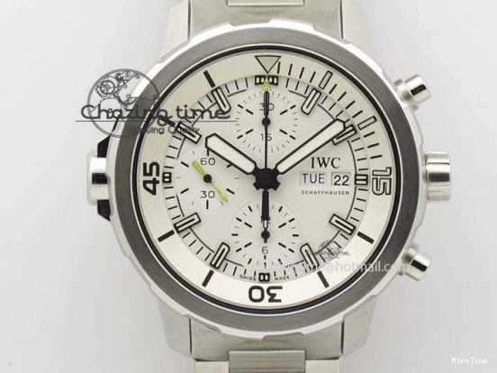 MIROTIME 0523 Affordable Portofino IW356501 SS V3 MK 1:1 Best Edition White Dial Gold Markers On Black Leather Strap MIYOTA 7196